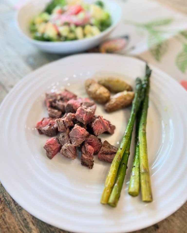 Steak Dinner with sides