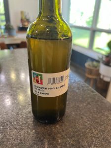 Strawberry Peach Vinegar